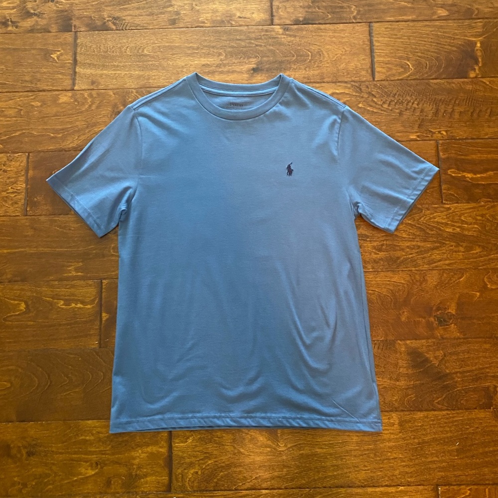 Boys Polo Cotton Jersey Crewneck Tee